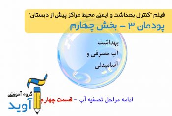فیلم آموزش تصفیه آب (بخش چهارم) - پایه دهم (پودمان سوم)