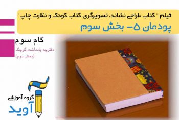 فیلم آموزش طراحی دفترچه یادداشت کوچک (بخش دوم) – پایه یازدهم (پودمان پنجم)