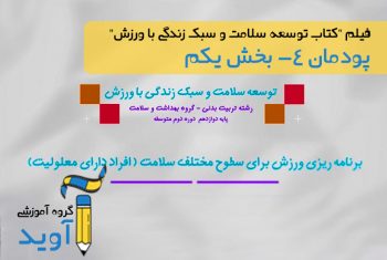 فیلم آموزش آشنایی با برنامه ریزی ورزش برای افراد دارای معلولیت (بخش اول) – پایه دوازدهم (پودمان چهارم)