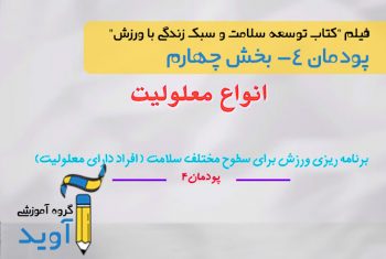 فیلم آموزش انواع معلولیت – پایه دوازدهم (پودمان چهارم)